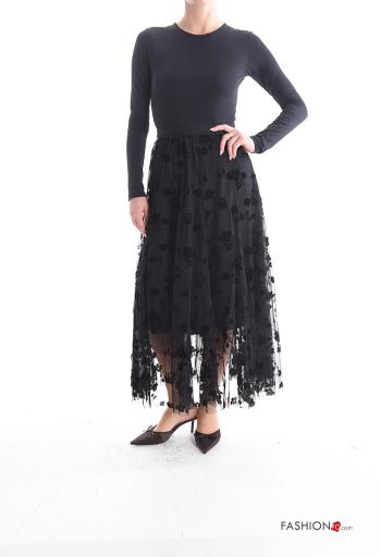 Gonna tulle con fodera con elastico - ph 5