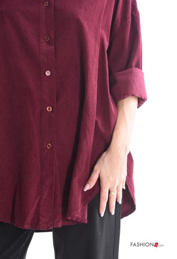 long sleeve with collar Cotton Shirt with buttons - ph 4