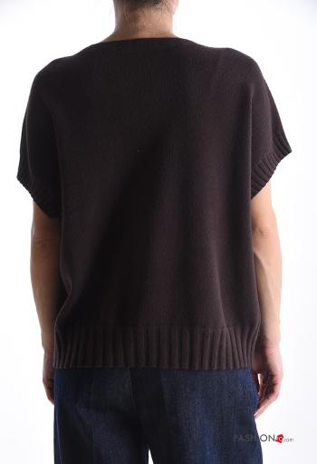 Pull manches courtes col rond - ph 2