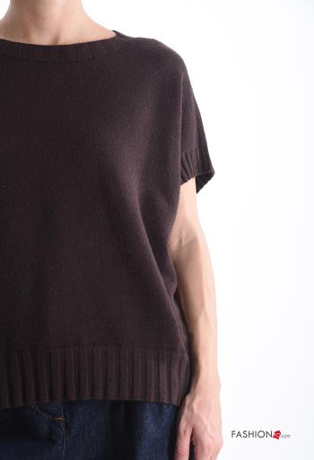 Pull manches courtes col rond - ph 4