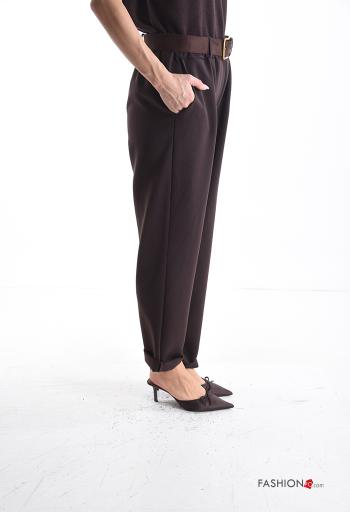 Pantalone con elastico con cintura con tasche - ph 3