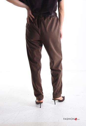 Trousers with belt with elastic - ph 2