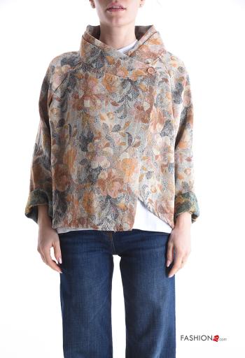 Giacca in Cotone con bottoni