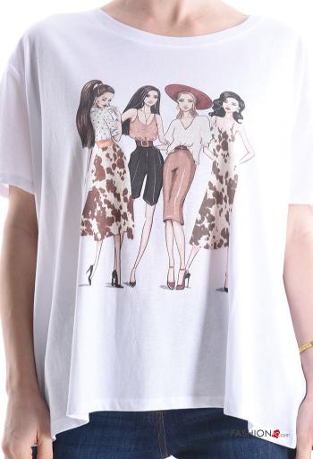 T-shirt in Cotone - ph 4