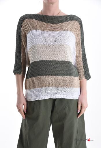 Lässiges Strickpullover