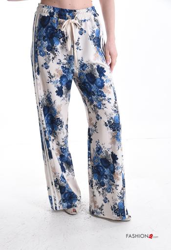 Leaf print Trousers