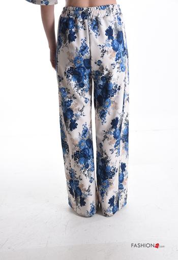 Leaf print Trousers - ph 2