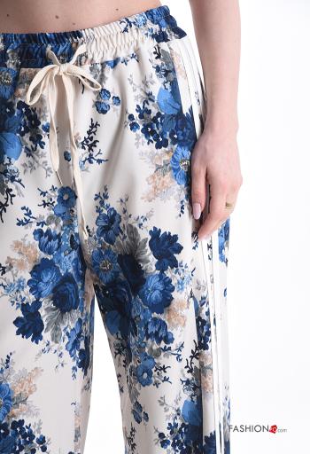Leaf print Trousers - ph 4