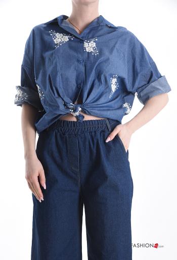 denim Cotton Shirt - ph 1