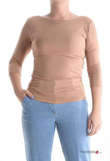 Maglietta a manica lunga girocollo - ph 1