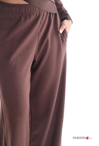 long sleeve crew neck Co-ord with pockets with elastic - ph 4