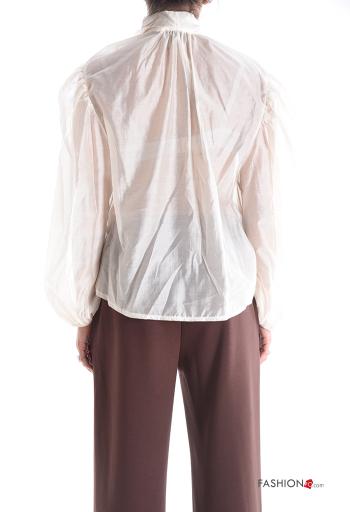 Blouse manches longues avec noeud - ph 2