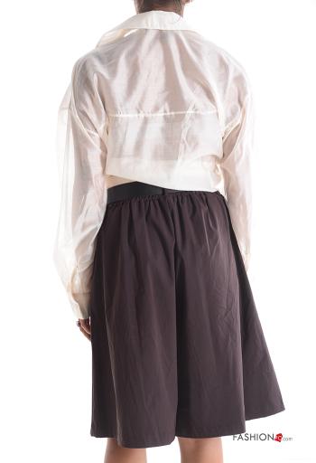long sleeve with collar Shirt with buttons with pockets - ph 2