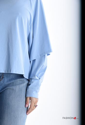 Maglietta a manica lunga in Cotone girocollo - ph 4