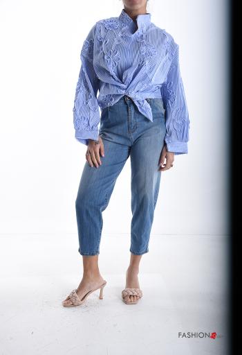 Cotton Shirt with bow - ph 5