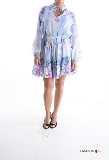 Vestido Estampado de hojas