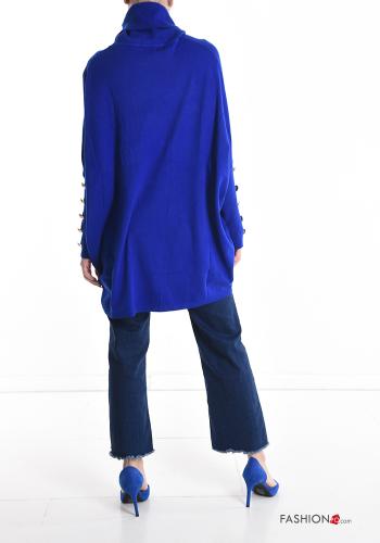 Pull en Mélange de Laine à col roulé à boutons - ph 2