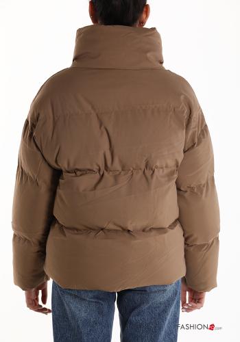 Piumino a collo alto con zip - ph 2