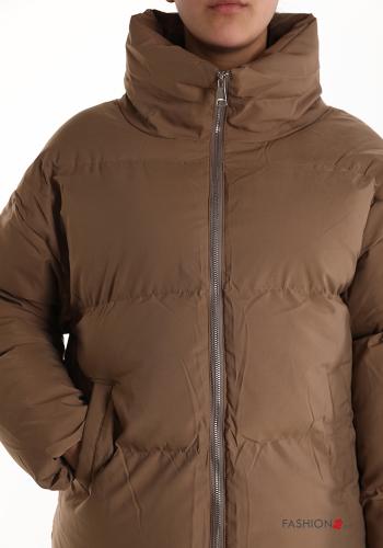 Piumino a collo alto con zip - ph 4