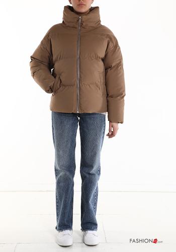 Piumino a collo alto con zip - ph 6