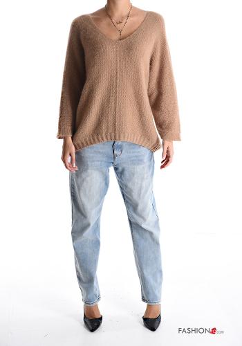 Strickpullover mit V-Ausschnitt - ph 5