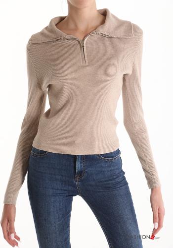 Maglione con zip - ph 1
