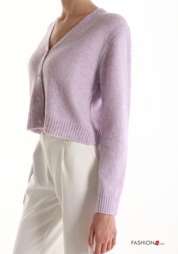 Wool Mix Cardigan with buttons - ph 3
