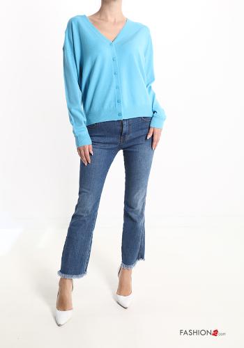 Cardigan with buttons with v-neck - ph 5