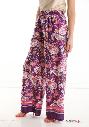 Jacquard print Trousers - ph 3