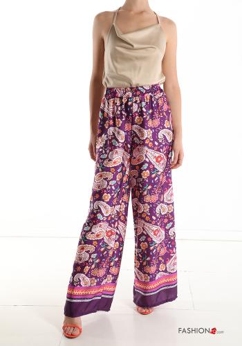 Jacquard print Trousers - ph 5