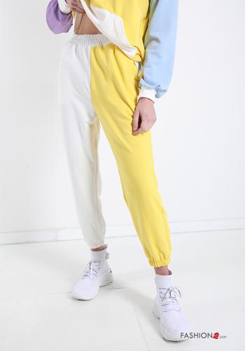 Pantalon de jogging en Coton avec poches - ph 1