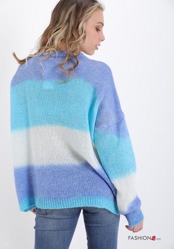 Pull en Mohair Imprimé à rayures - ph 2