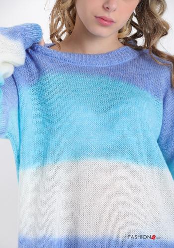 Pull en Mohair Imprimé à rayures - ph 4