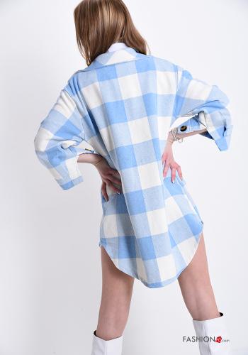 Vichy Cotton Shirt with buttons with pockets - ph 2