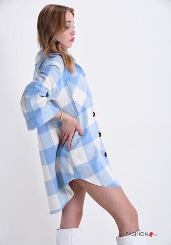 Vichy Cotton Shirt with buttons with pockets - ph 3