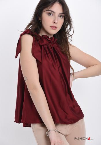 Top raso con fiocco - ph 1