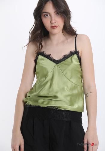 Canotta pizzo scollo a V - ph 1