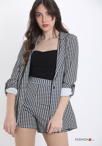 Tailleur Imprimé pied de poule - ph 1