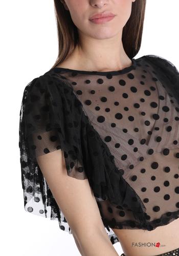 Top Fantasia pois con balze - ph 4