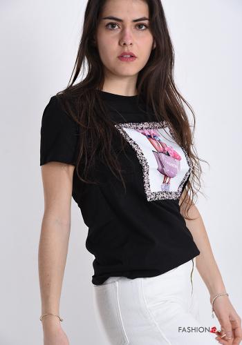 Patterned Cotton T-shirt - ph 3