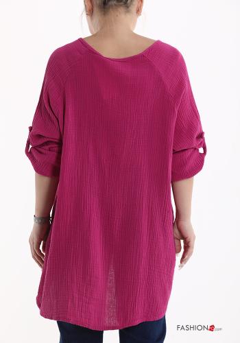 Bedrucktes Bluse 3/4 ärmel - ph 2