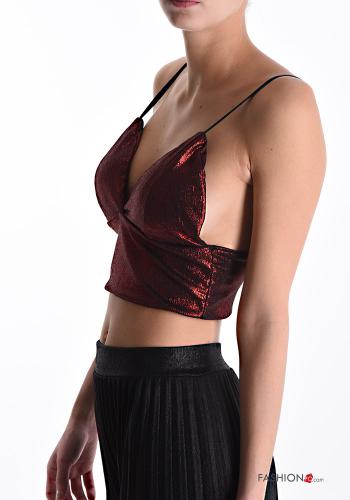 Top lurex scollo a V - ph 3