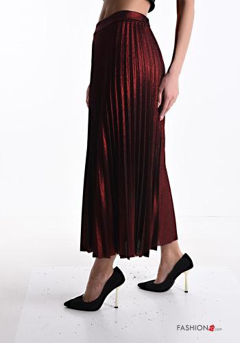 Jupe plissé Longuette lurex - ph 3