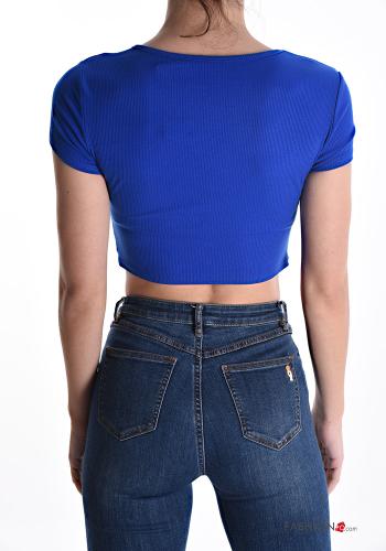 short sleeve Top with rhinestones - ph 2