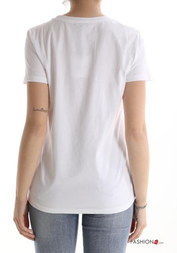 T-shirt in Cotone Fantasia stampata - ph 2