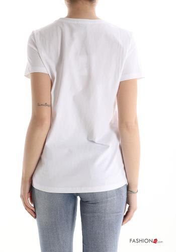 T-shirt in Cotone Fantasia stampata - ph 2