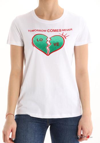 T-shirt in Cotone Fantasia stampata - ph 1