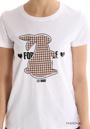 Patterned Cotton T-shirt - ph 4
