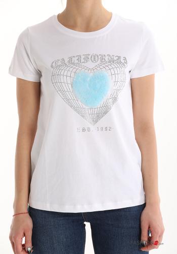 T-shirt in Cotone Fantasia stampata - ph 1