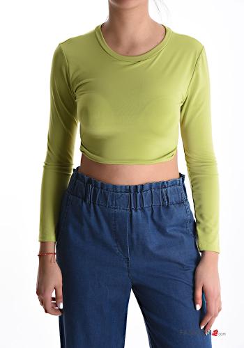 Top maniche lunghe con fiocco - ph 1